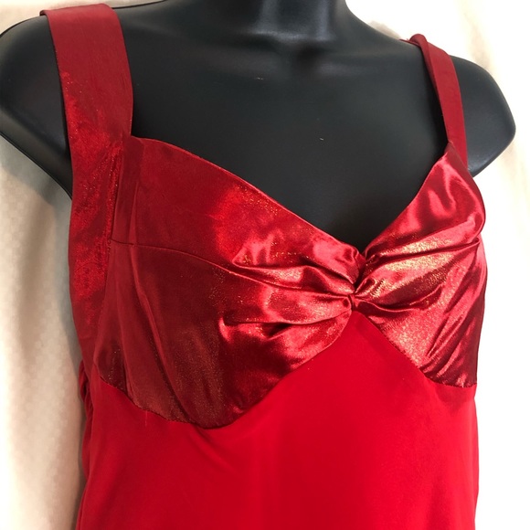 Maria Bonita Floor length Red Dress - Picture 3 of 7